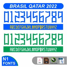 Fonte Gráfica Brasil Qatar 2022