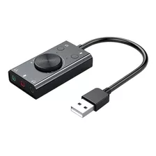 Tarjeta De Sonido Usb Externa Unidad De Audio Adaptador Tarj