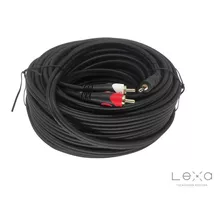 Cable Audio High-speed Plug 3,5 A 2 Rca 20m Lexa