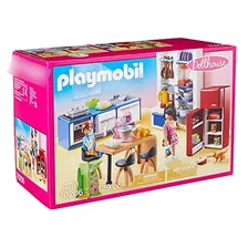 Paquete De Muebles De Cocina Familiar De Playmobil