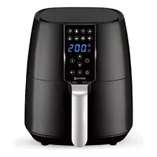 Freidora De Aire Suono Air Fryer Led Digital 1450 W 3.8 L Color Negro