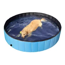 Piscina Plegable De Pvc Para Perros, Gatos, Mascotas, Baño E