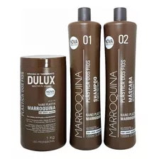 Combo Shampoo Selagem Térmica Marroquina 