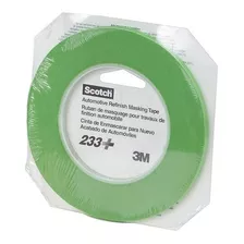 Fita De Mascaramento 3m 233+ 3mm X 55m Cor Verde Liso