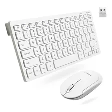 Combo De Teclado Y Mouse Inalámbricos Pequeños, Essential Wo