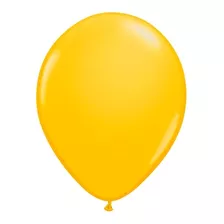 Balão Bexiga Amarelo Pic Pic 16 Polegadas 12 Unidades