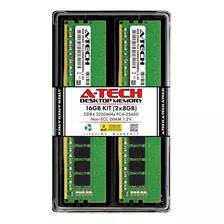 A-tech 16 Gb (2 X 8 Gb) Ddr4 3200 Mhz Udimm Pc4-25600 (pc4-3