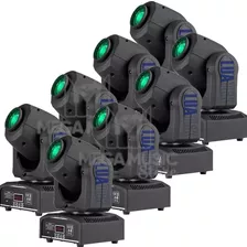 Kit 8 Moving Head Spot Led Osram 30w Globo