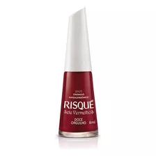 Esmalte De Uñas Risqué Color Doce Orgulho Cremoso 8ml 1 Und