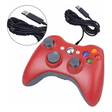 Control Usb Alambrico Para Xbox 360/ Fat /slim Y Pc Gamepad