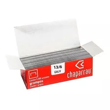 10 Caixas Grampo Galvanizado Rapid 13/6 Chaparrau 50mil Unid