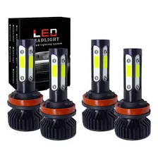 Para Nissan Pathfinder 17-20 Kit De Focos Led Luz Alta/baja