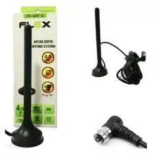 Antena Digital Interna/externa Flex Ant-6 - Cabo 3m - Slim