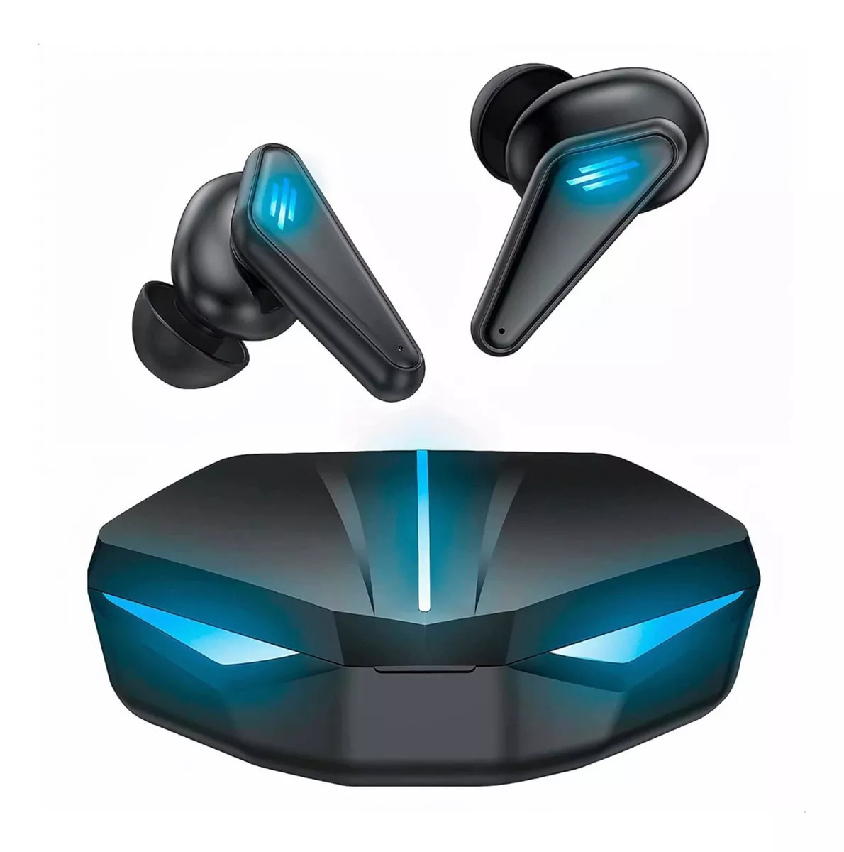 Audífonos In-ear Gamer Inalámbricos Binden Dark Manta Hopk55-01 Negro