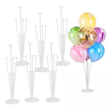 6 Soporte Globos Paneles Base Para 7 Globo Y Regalo