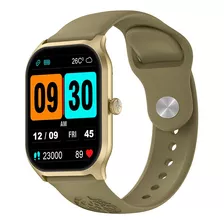 Smartwatch Haiz My Watch 2 Pro Chamadas Bluetooth Caixa Dourado Pulseira Dourado Bisel Dourado