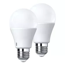 Combo X2 Lampara Led Nova 10w Bajo Consumo Fria/calida E27