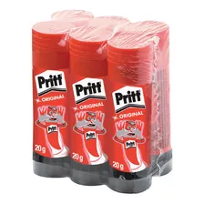 Pacote Com 6 Cola Em Bastao Pritt 20 Gramas - Henkel