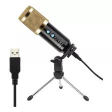 Microfono Usb Condensador - Profesional - Con Boton De Mute*