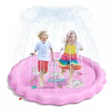 Alfombra Inflable Tipo Fuente Piscina New Line Niña Grande