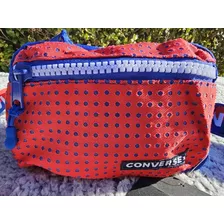 Bolsa Flotante(banano) Converse Rojo/azul