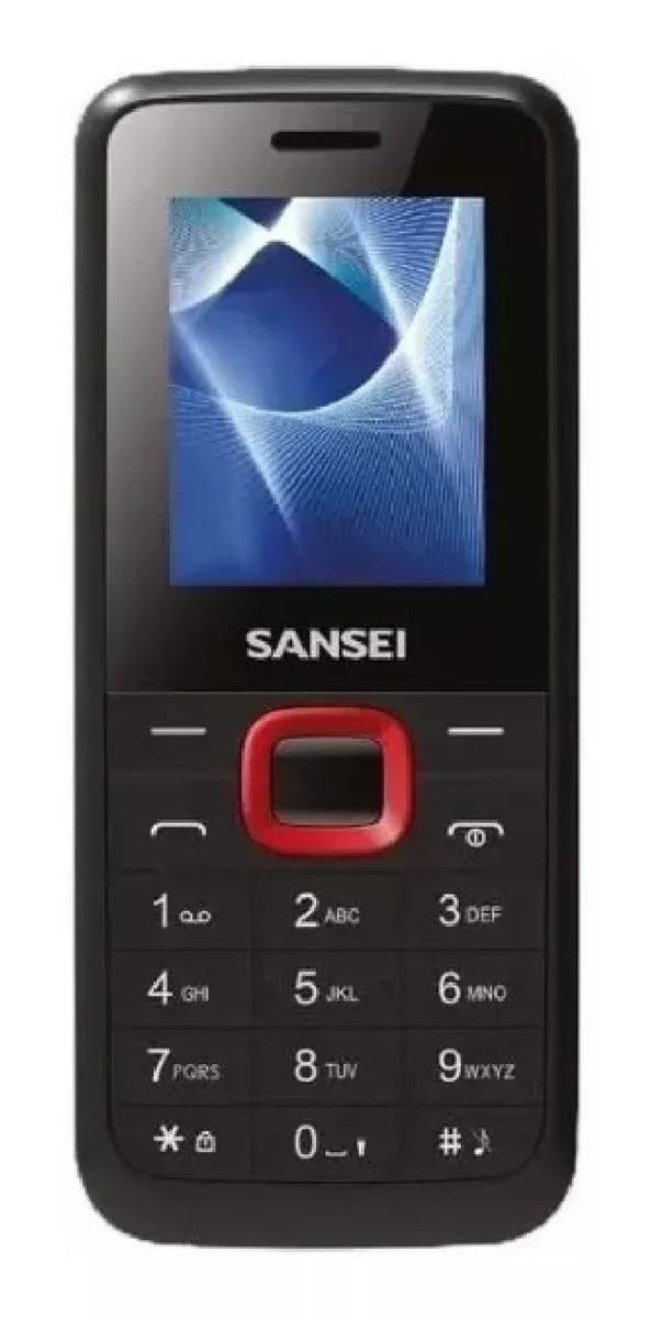 Sansei S191 Dual Sim 3 Mb Negro/rojo 4 Mb Ram