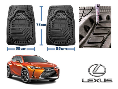 Tapetes Premium Black Carbon 3d Lexus Ux 2022 A 2024 Foto 2