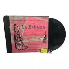 Lp - Acetato - Puccini - La Bohême - Ópera - Columbia - 1951