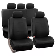 Funda De Asiento De Cuero Sintético Negro F00 Group Pu002bla