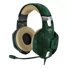 Headset Gamer Trust Gxt 322c Carus Camuflado Selva