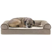 Cama Para Perros Furhaven | Sofá Terapéutico Estilo Tradicio