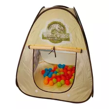 Carpa Jurassic World Para Niños + 50 Pelotas, Tienda, Juego