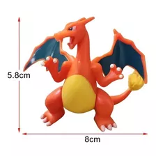 Boneco Pokemon Charizard Articulado Colecionável Act Figure