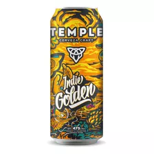 Cerveza Temple Golden 473ml Pack X 6 Uni