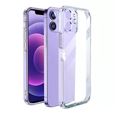 Funda Protector Case Transparente Para iPhone 12 Y 12 Pro