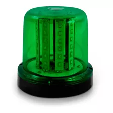 Sinalizador Giroflex Led 10w 12v 7 Efeitos De Luz Verde