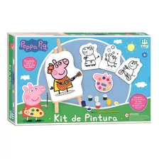Kit De Pintura Infantil Peppa Pig Nig Brinquedos