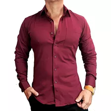 Camisa Hombre Elasticada