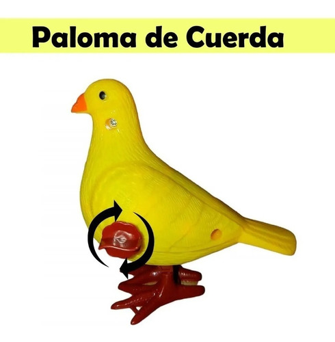 Paloma Juguete De Cuerda Bebes