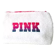 Exclusivo Cosmetiquero Pink Sherpa