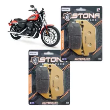 Kit Pastilhas Freio Diant Sinter Stona Harley Sportster 883r