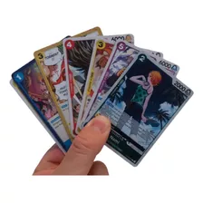 Lote 50 Cartas One Piece S/ Repetidas Original Em Inglês