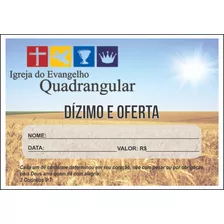  Envelope Personalizado - 114x162mm Kit C/ 100 Unidades