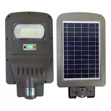 Farol Reflector Solar Poste Exterior Led 20w Dat Con Control