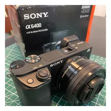 Camara Digital Mirrorless Sony A6400 4k + Lente 16-50 Mm