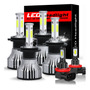 Kit Faros Luz Led H7 H11 30000lm Para Seat Haz Alta Y Baja Seat 