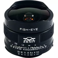 Zenitar 16mm F/2.8 Fisheye Lente Para Canon Ef