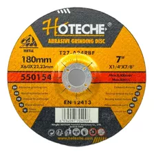 Disco De Desbaste Hoteche 7 PuLG 180mmx6.0x22.23mm X2 Und