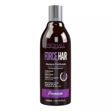 Shampoo Force Hair Prohall Crescimento Fortificante 500ml