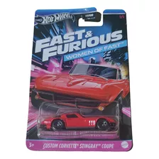 Hot Wheels Custom Corvette Stingray Coupe Rápido Y Furioso 